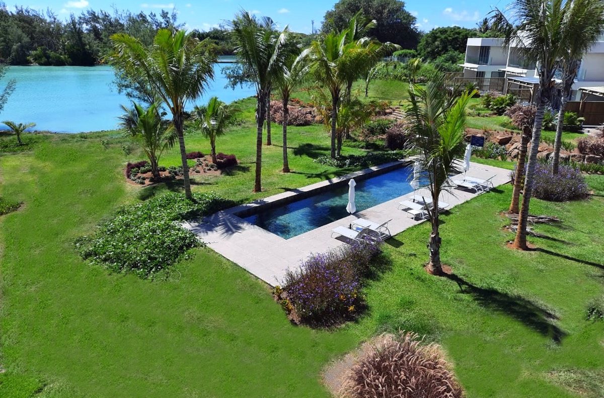 Barachois 10 privat villa vid vattnet med 2 pooler i Mauritius att hyra