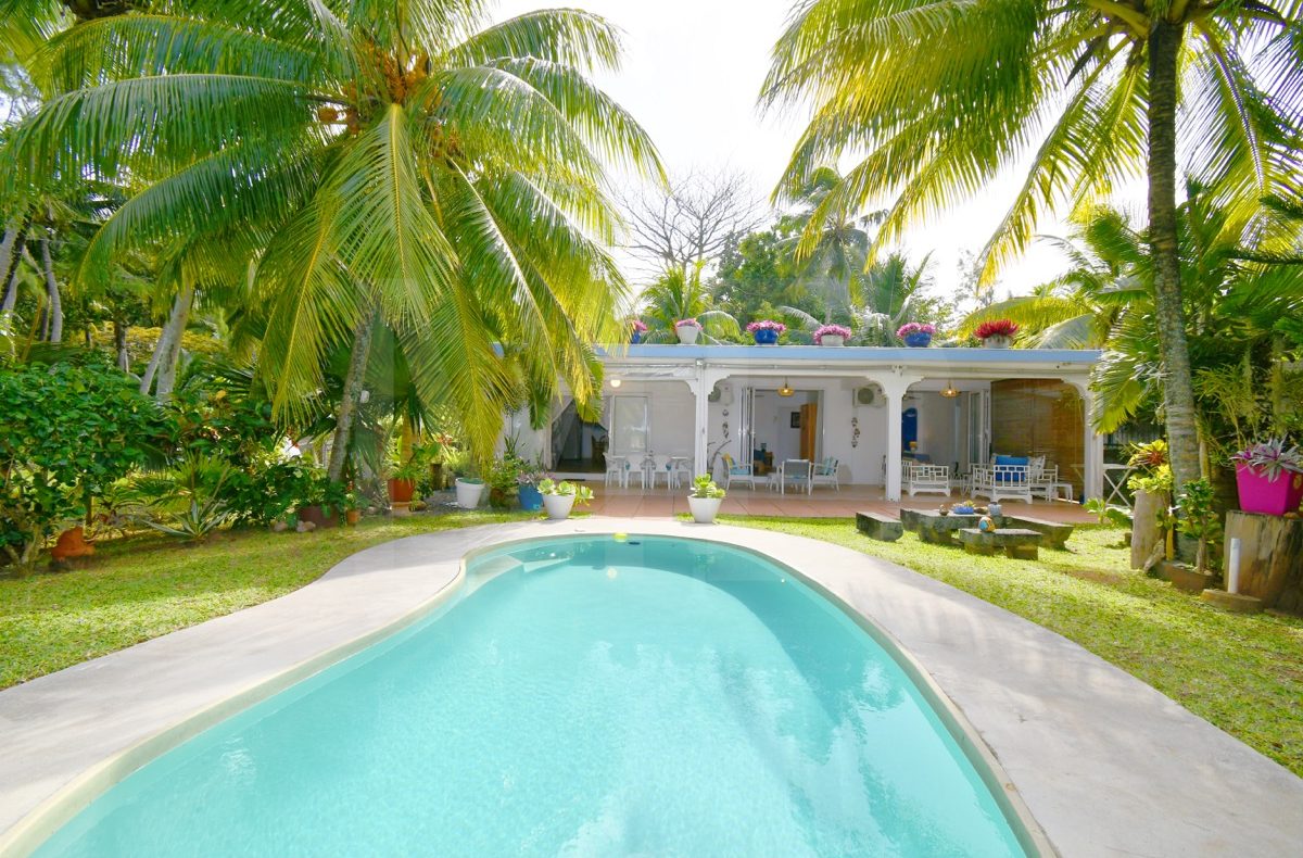 Loase de Riambel Strandvilla mit privatem Pool in Mauritius zu vermieten