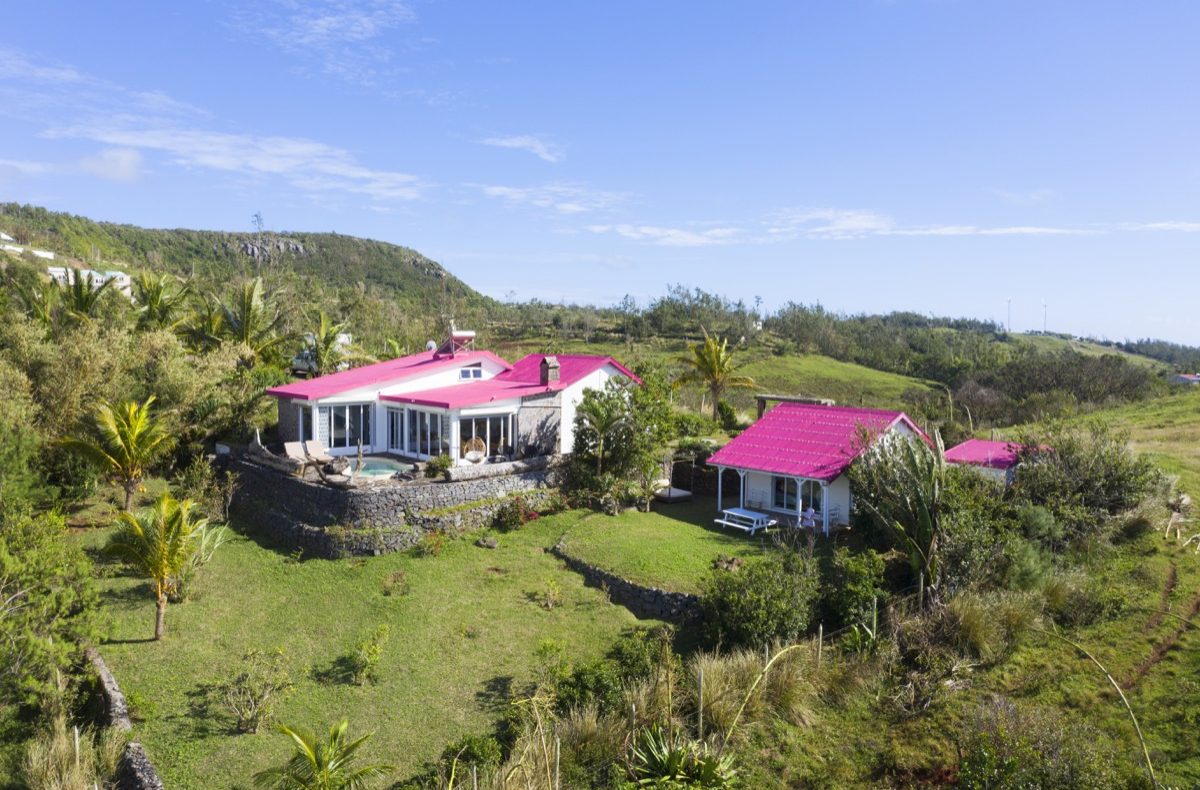 Villa Lorizon Villa de 250 m2 con propiedad privada Terreno de 4000 m2 cerca de la playa en Rodrigues para alquilar