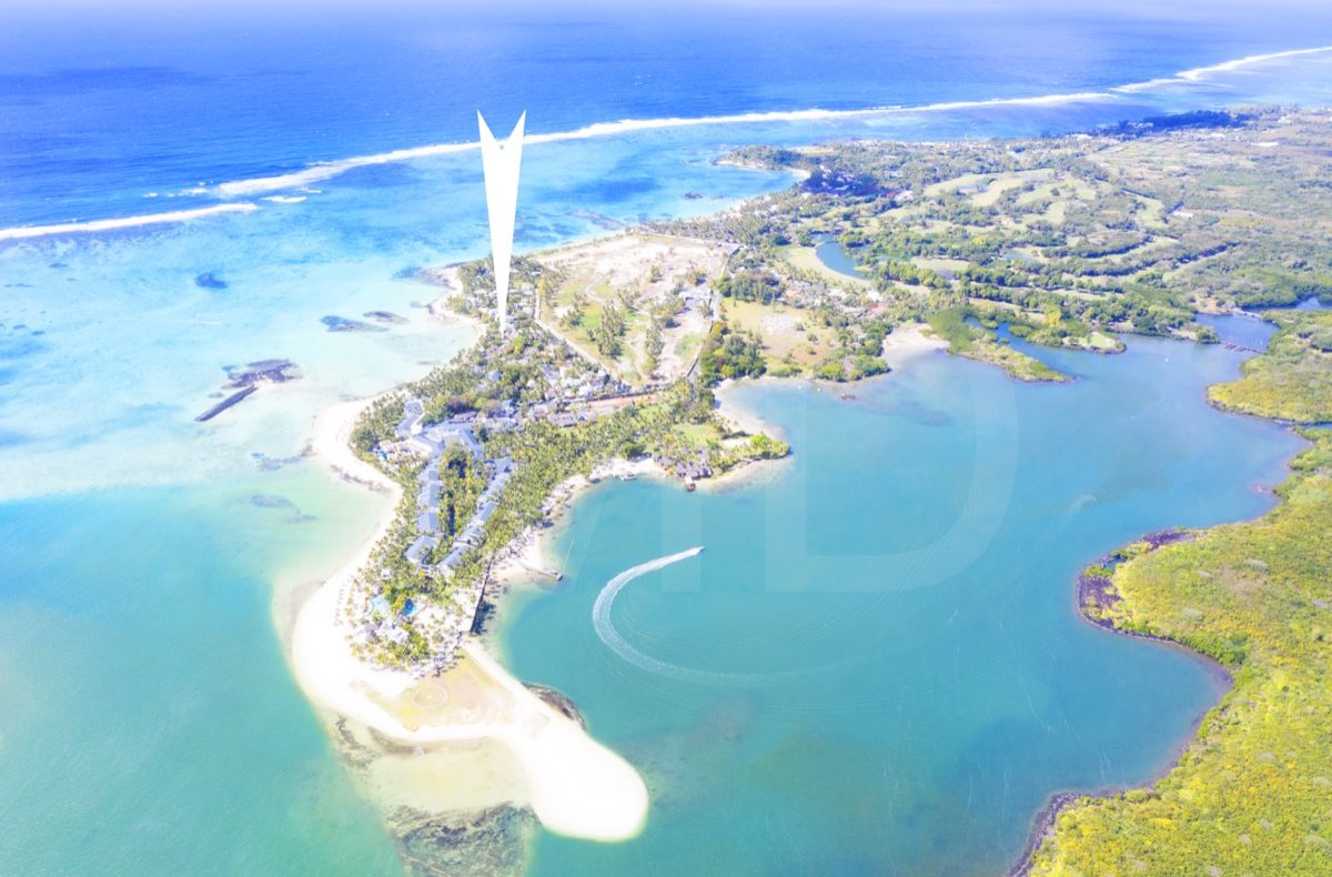 Beachfront Villa Emerald at Belmar Plage in Mauritius to rent
