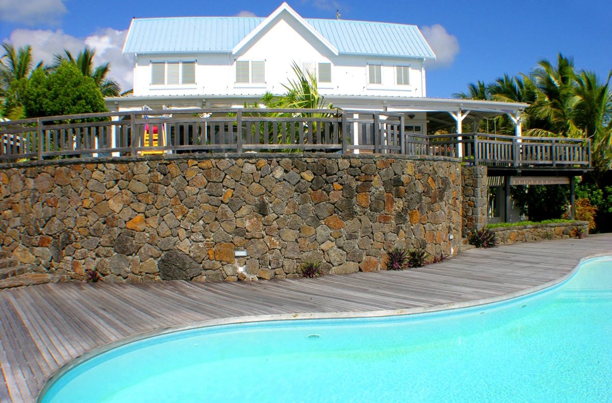 Villa The Bay with Pool Ocean and Bayfront con embarcadero privado junto a Ile aux Cerfs en Mauricio para alquilar