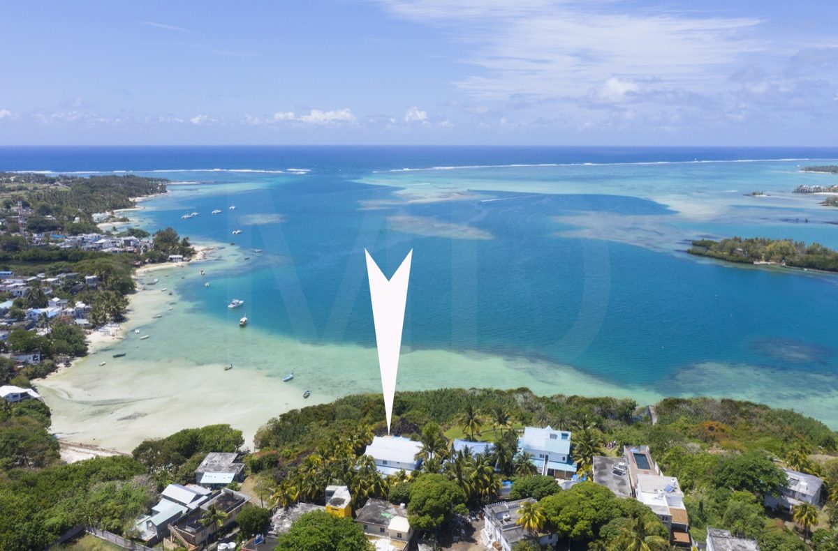 Villa The Bay mit Pool Ocean und Bayfront mit privatem Steg neben Ile aux Cerfs in Mauritius zu vermieten